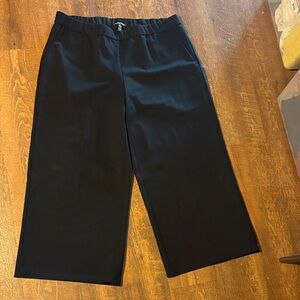 Eileen Fisher Black Wide-Leg Pants
